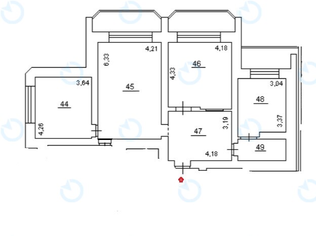 Оренда офісу 120 м.кв 8 поверх Horizon Office Tower - фото 7