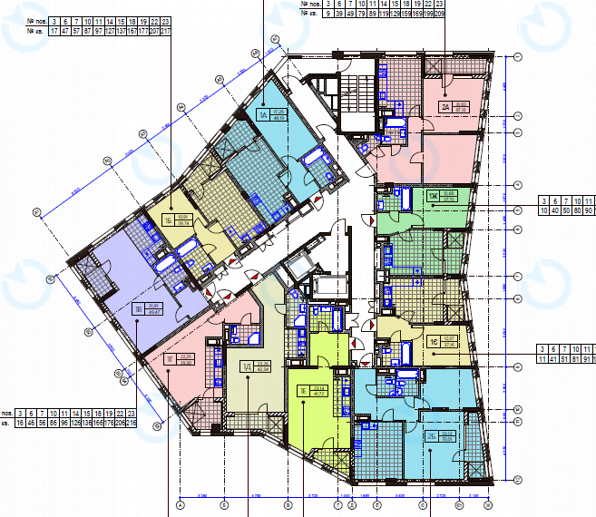 Продаж офісу 40 м.кв 2 поверх ЖК Вежа на Ломоносова