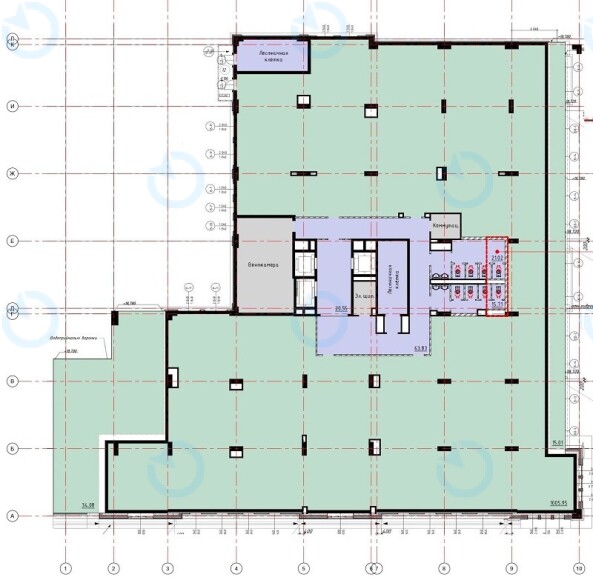 Оренда офісу 1209 м.кв 6 поверх S26 - фото 9