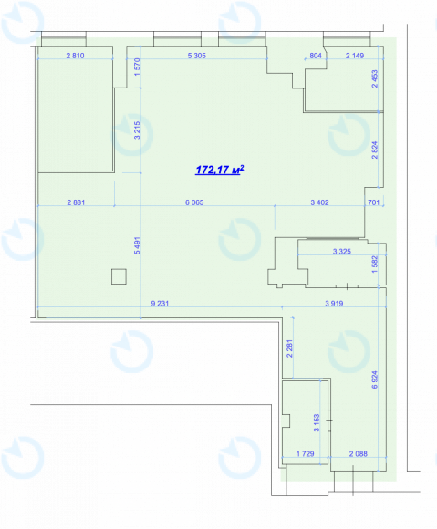 Оренда офісу 189 м.кв 2 поверх Horizon Park - фото 11