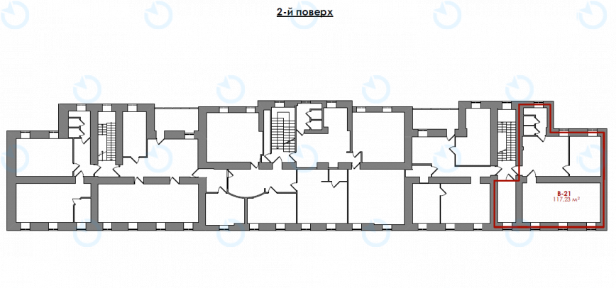 Оренда офісу 117 м.кв 2 поверх Форум Б7 - фото 6