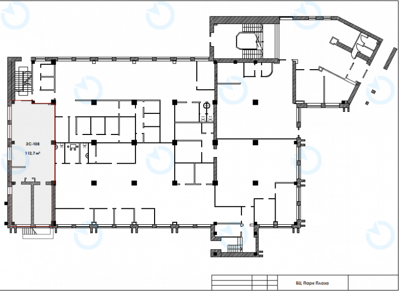 Оренда офісу 112 м.кв 1 поверх Форум Парк Плаза - фото 5