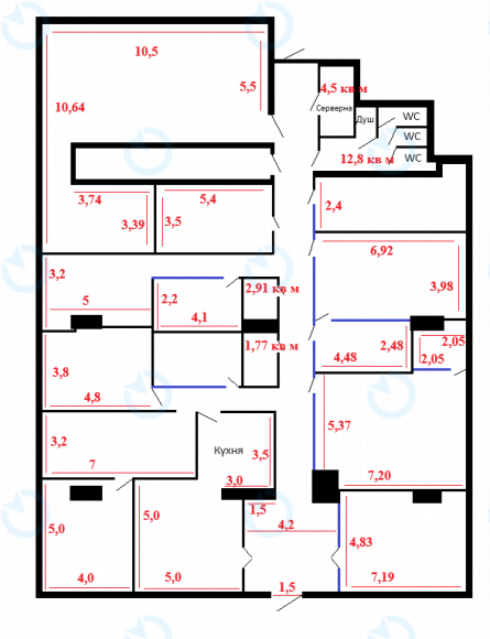 Оренда офісу 472 м.кв 3 поверх SP Hall - фото 8
