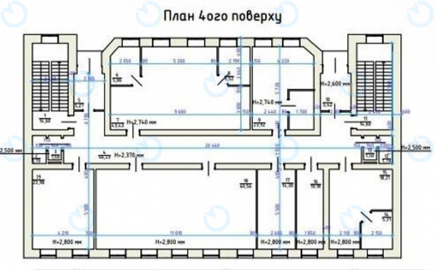 Оренда офісу 1752 м.кв 1 поверх Симона Петлюри, 14 - фото 33