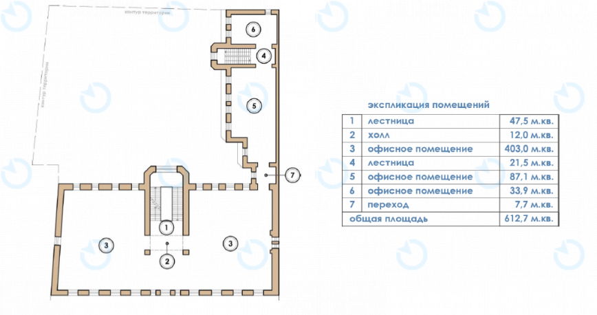 Оренда офісу 612 м.кв 5 поверх Рейтарська, 37
