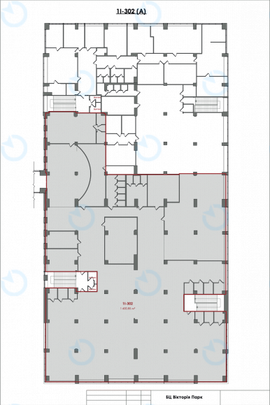 Оренда офісу 1601 м.кв 3 поверх VICTORIA PARK (Вікторія Парк) - фото 16