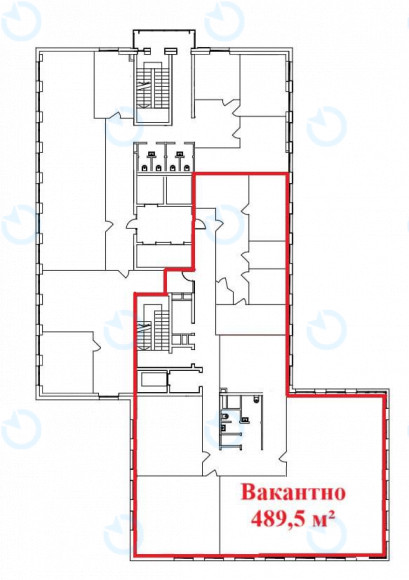 Оренда офісу 861 м.кв 3 поверх Лейпцизька 15 (III черга) - фото 19