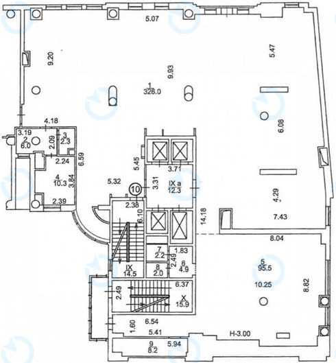 Продаж офісу 457 м.кв 3 поверх Європа Плаза - фото 3