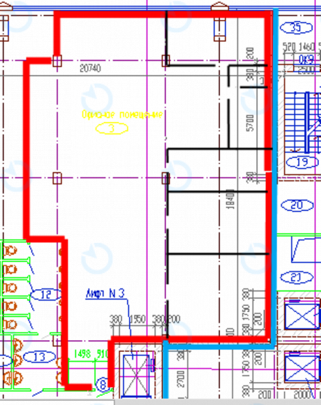 Оренда офісу 235 м.кв 4 поверх Сім'ї Прахових (Гайдара), 50 Б