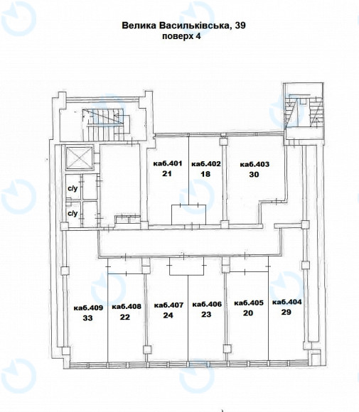 Оренда офісу 286 м.кв 4 поверх Велика Васильківська, 39 - фото 8