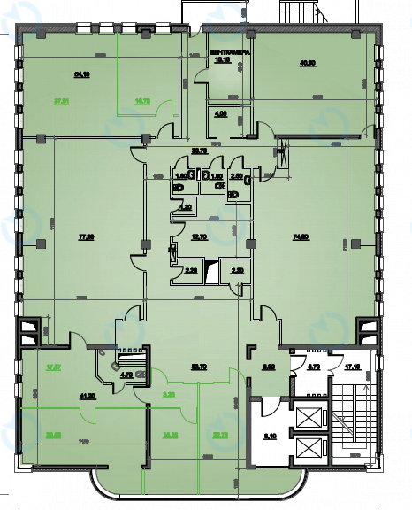 Оренда офісу 452 м.кв 3 поверх Дегтярівська, 33В - фото 2