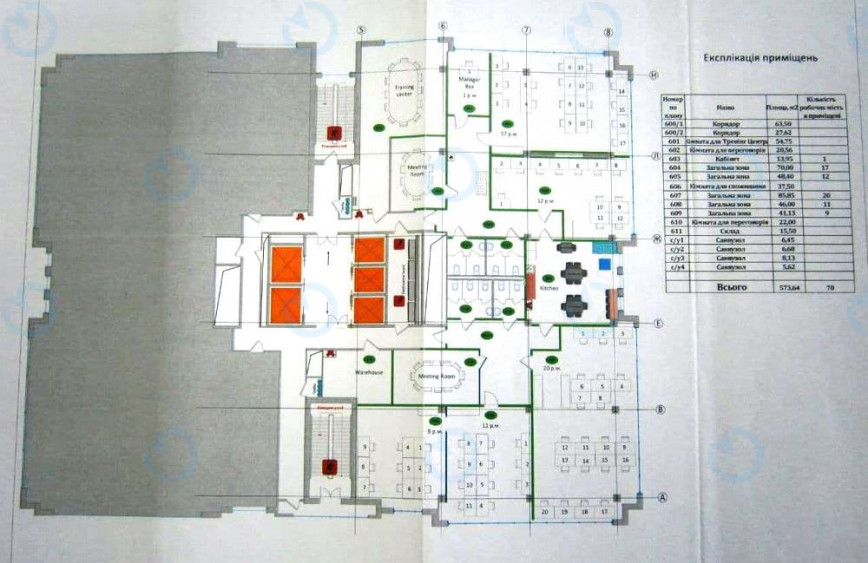 Оренда офісу 550 м.кв 6 поверх Преміум - фото 7