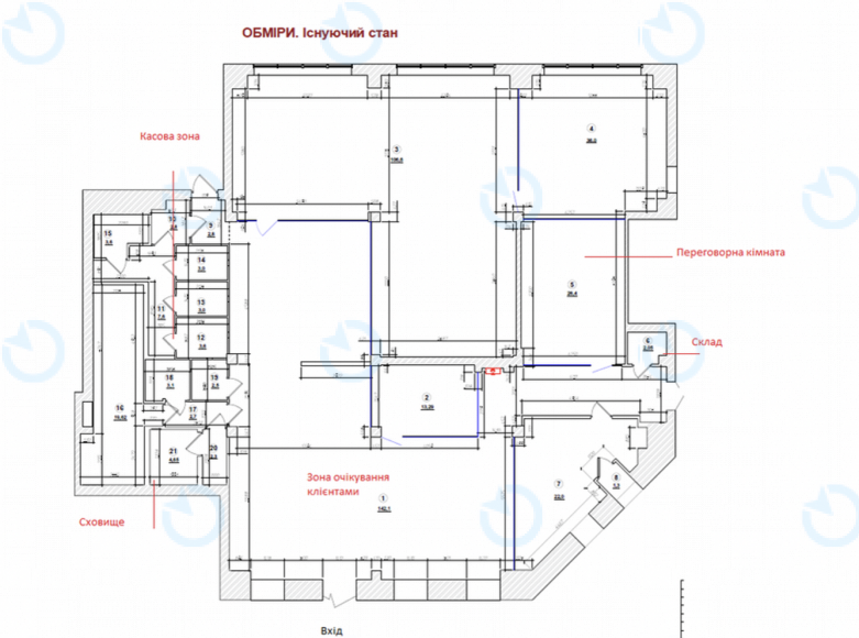 Оренда офісу 420 м.кв 1 поверх Mikom Palace - фото 8