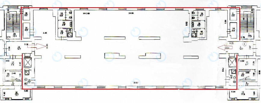 Оренда офісу 711 м.кв 6 поверх Прага - фото 4