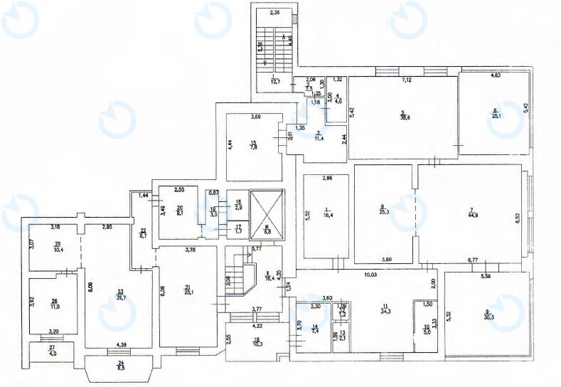 Оренда офісу 415 м.кв 5 поверх Horizon Office Tower - фото 24