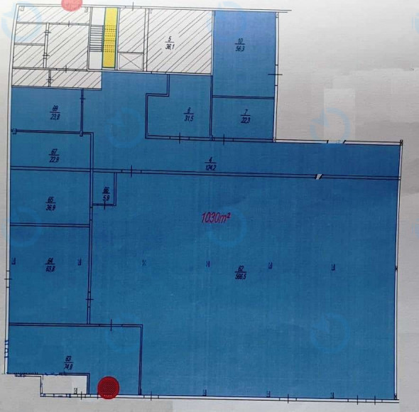 Оренда офісу 1030 м.кв 1 поверх Бандери, 21 - фото 7