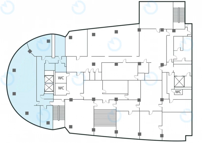 Оренда офісу 196 м.кв 2 поверх Лівобережний - фото 6