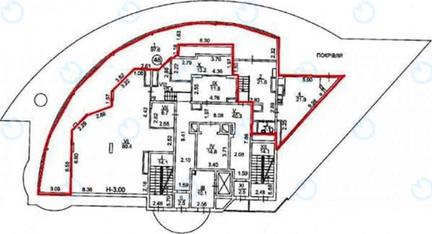 Продаж офісу 143 м.кв 24 поверх Європа Плаза - фото 5