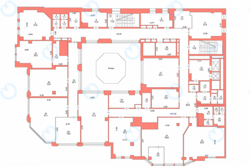 Аренда офиса 650 м.кв 2-7 этаж Пушкинская, 26/8 - фото 6