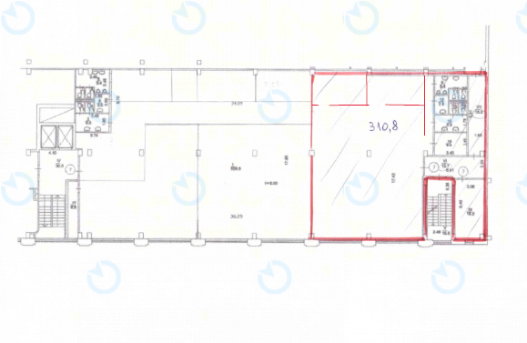 Оренда офісу 310 м.кв 2 поверх Каньйон - фото 11