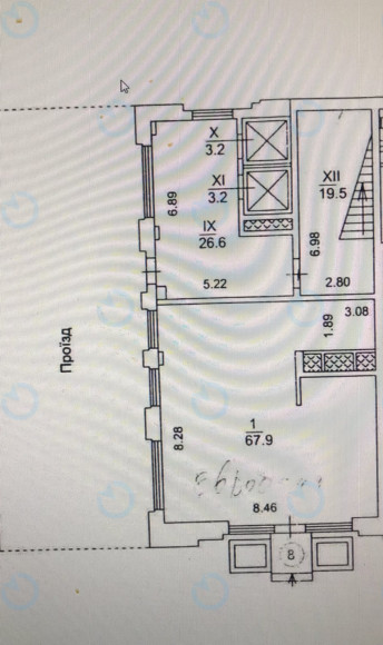 Оренда офісу 257 м.кв 1 поверх Володимирська 38 - фото 10