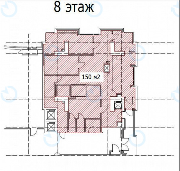 Оренда офісу 1620 м.кв 8,9,10,11 поверх Mandarin Plaza - фото 63