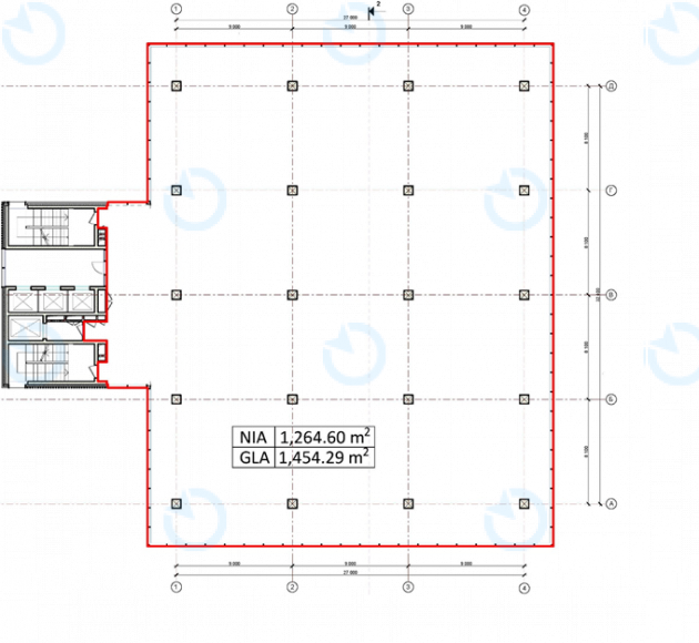 Оренда офісу 1264 м.кв 2,3,5 поверх ELEVEN