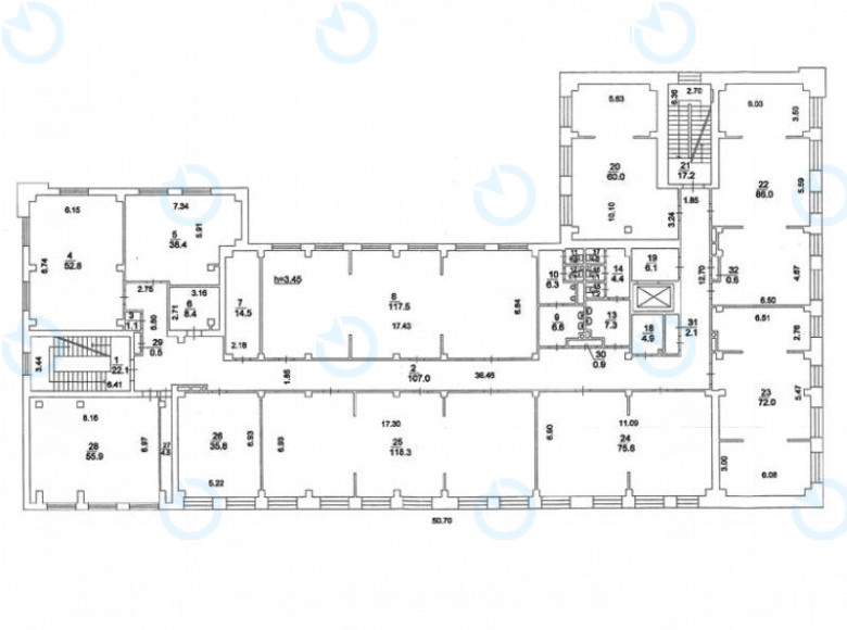 Оренда офісу 878 м.кв 2 поверх Vector - фото 21