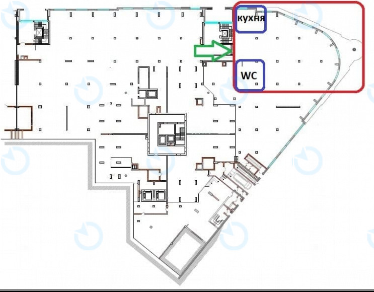 Оренда офісу 460 м.кв 2 поверх Покровський Посад - фото 7