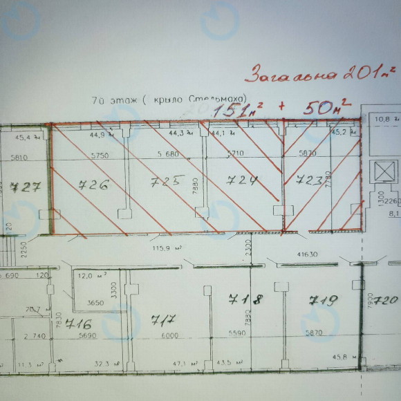 Оренда офісу 151 м.кв 7 поверх Стенд - фото 6