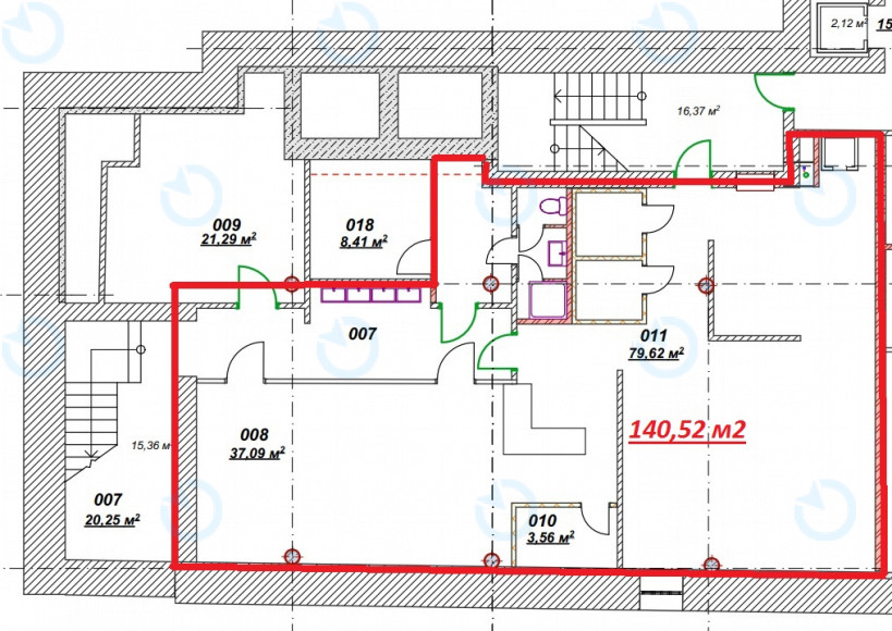 Оренда офісу 200 м.кв 1 поверх Кузнецький - фото 16