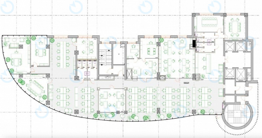 Оренда офісу 770 м.кв 10 поверх Wave Tower - фото 10