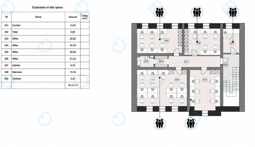 Оренда офісу 643 м.кв 1 поверх Гончарна, 11Б - фото 20