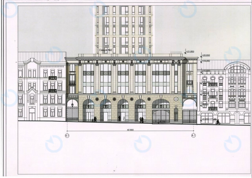Продаж офісу 2200 м.кв 1-5 поверх Ярославів Град - фото 11
