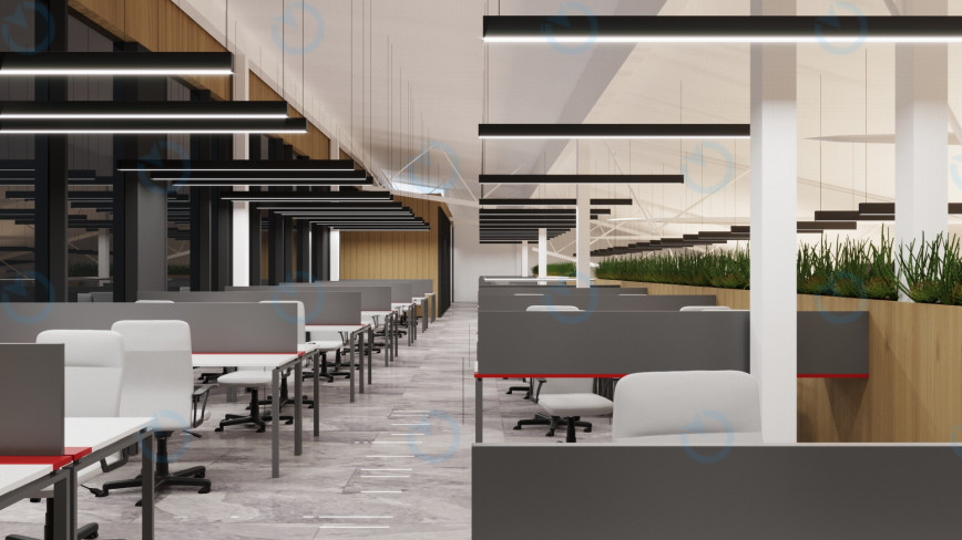 Оренда офісу 1200 м.кв 1 поверх Lofti Panorama - фото 9