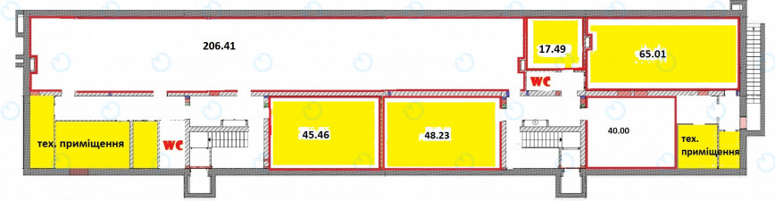 Оренда офісу 453 м.кв 0 поверх Євро Таун