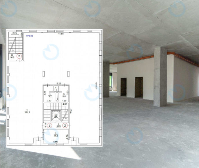 Продаж офісу 2520 м.кв 1-6 поверх Pixel Hub - фото 15