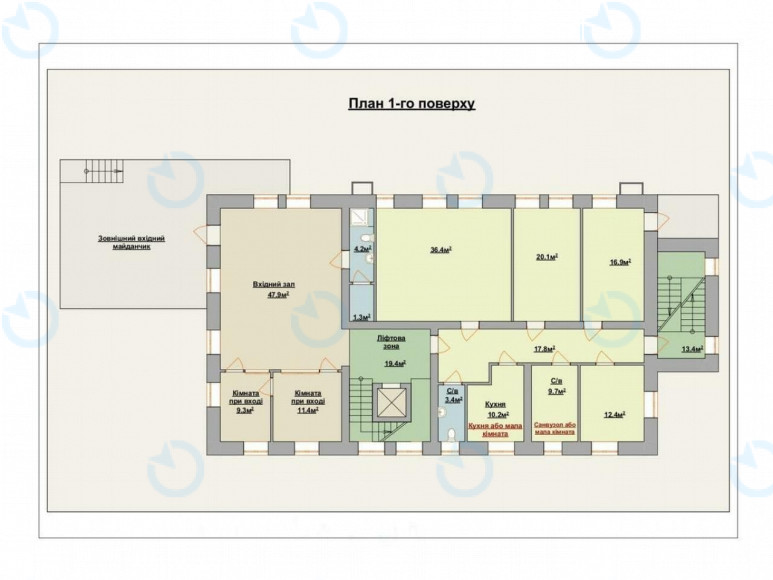 Оренда офісу 200 м.кв 1 поверх Отто Шмідта, 8 - фото 14