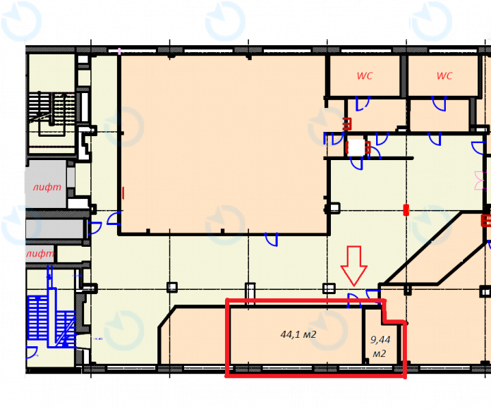Оренда офісу 64 м.кв 4 поверх Сурікова, 3а - фото 4