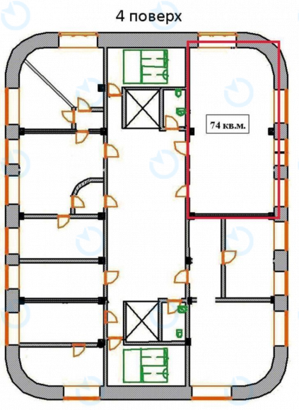 Оренда офісу 74 м.кв 4 поверх Ферммаш - фото 7