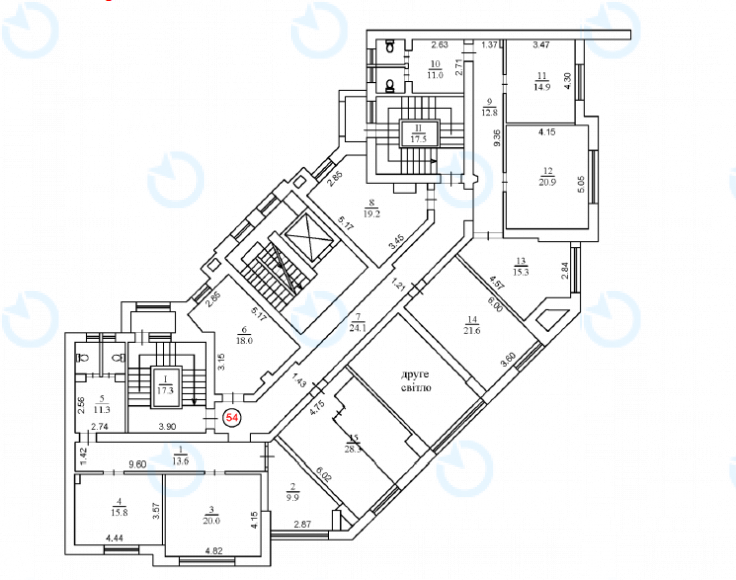 Продаж офісу 2722 м.кв 0-3 поверх Тургенєвська, 52/58 - фото 8