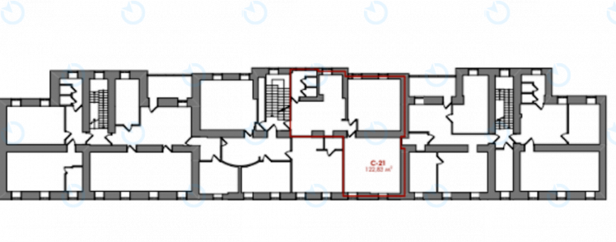 Оренда офісу 122 м.кв 2 поверх Форум Б7 - фото 7