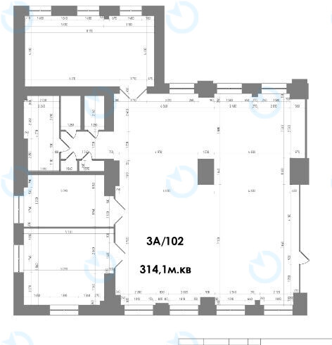 Оренда офісу 314 м.кв 1 поверх Форум West Side (Вест Сайт) - фото 16