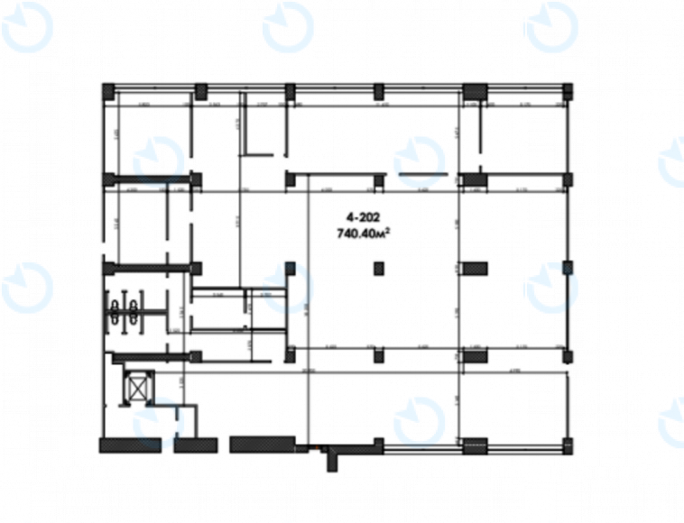 Оренда офісу 732 м.кв 2 поверх Форум Парк Плаза - фото 9