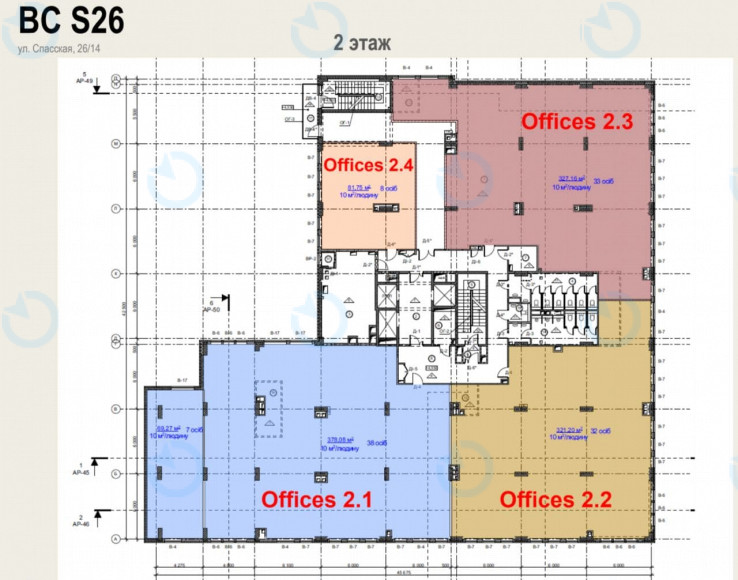 Оренда офісу 327 м.кв 2 поверх S26