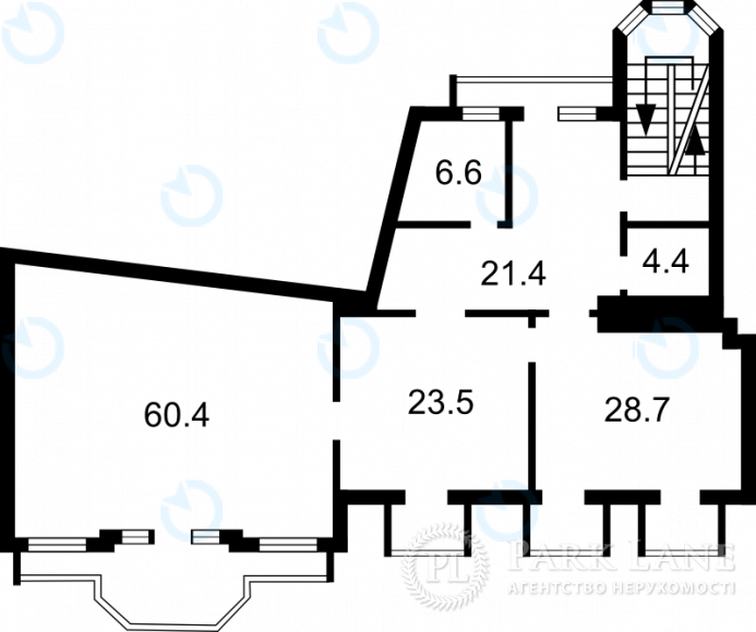 Оренда офісу 180 м.кв 8 поверх Володимирська 38 - фото 12
