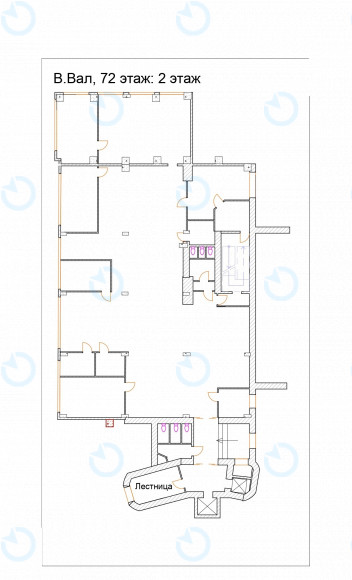 Оренда офісу 2000 м.кв 0,1,2,3 поверх Верхній Вал, 72 - фото 6