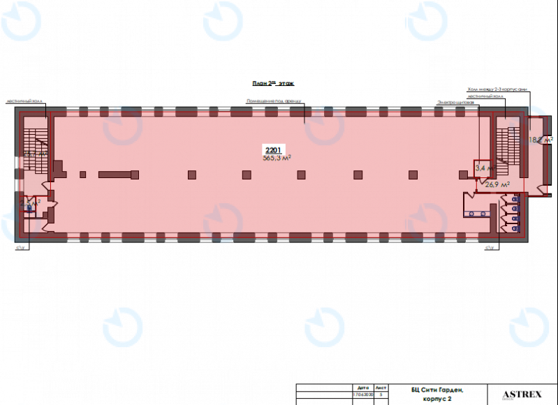 Оренда офісу 565 м.кв 2 поверх Форум City Garden - фото 10