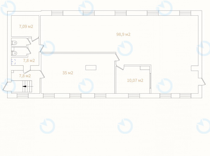 Оренда офісу 180 м.кв 1 поверх Межигірський