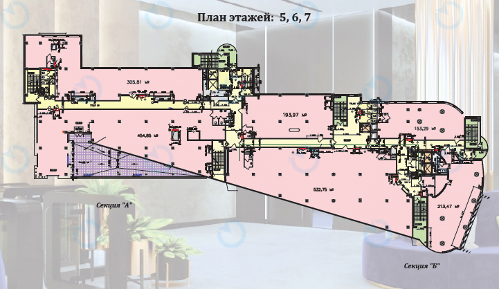 Оренда офісу 2400 м.кв 2,3,4 поверх LUWR - фото 11